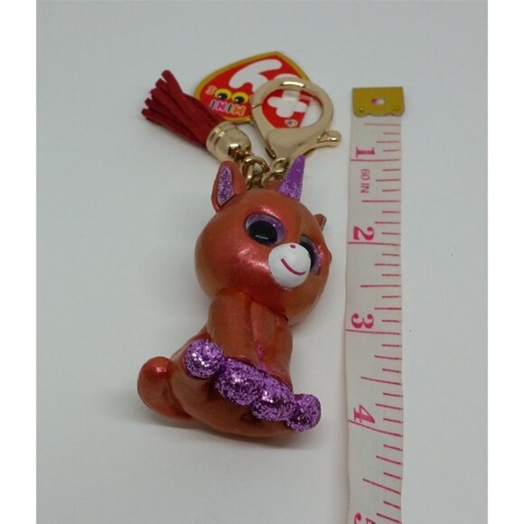Ty Beanie Boos - Mini Boo Collectible Clips SUNSET the Unicorn - Picture 2 of 3